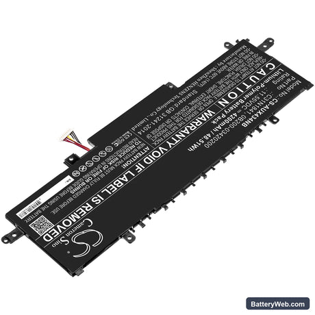 Asus ZenBook 14 UX434FL-AI034R Replacement Battery, 11.55V, 4200mAh, Li-Polymer 2