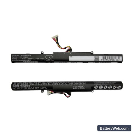 Asus X450J Replacement Battery, 14.4V, 2200mAh, Li-ion 5