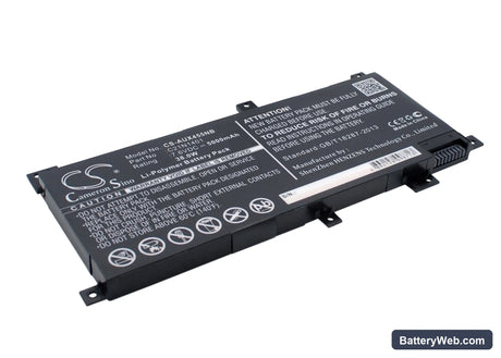 Asus X455LA Replacement Battery, 7.6V, 5000mAh, Li-Polymer 2