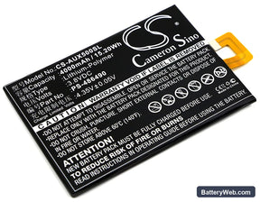 Asus Pegasus X005 Replacement Battery, 3.8V, 4000mAh, Li-Polymer 1