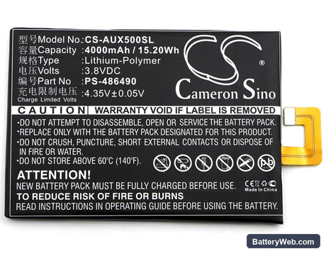 Asus Pegasus X005 Replacement Battery, 3.8V, 4000mAh, Li-Polymer 3
