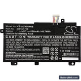 Asus FX504 Replacement Battery, 11.4V, 4100mAh, Li-ion 4