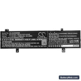Asus VivoBook 15 X505B Replacement Battery, 11.52V, 3500mAh, Li-Polymer 3