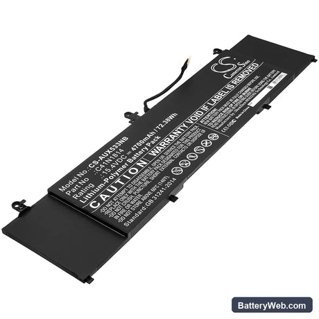 Asus ZenBook 15 UX533FD Replacement Battery, 15.4V, 4700mAh, Li-Polymer 1