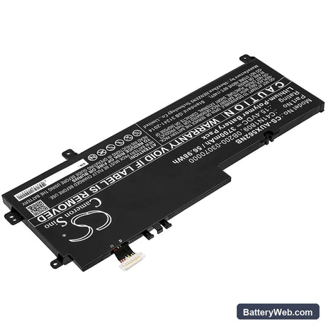 Asus UX562 Replacement Battery, 15.4V, 3700mAh, Li-Polymer 2