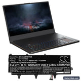 Asus ROG GX701GVR-EV001T Replacement Battery, 15.4V, 4850mAh, Li-Polymer 5