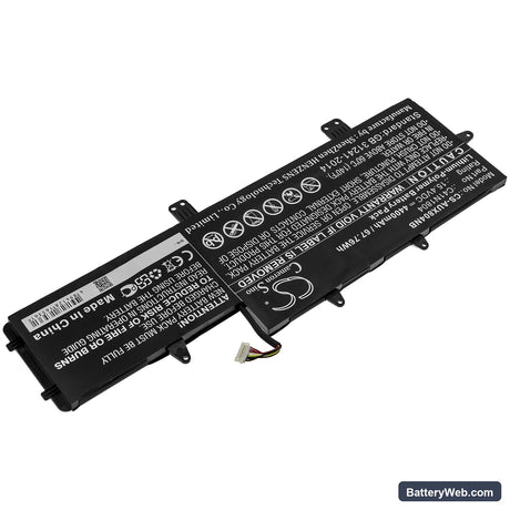 Asus ZenBook Pro 14 UX450 Replacement Battery, 15.4V, 4400mAh, Li-Polymer 2