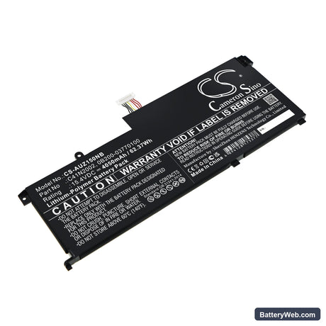 Asus ZenBook Pro 15 UX535LH-BN128R Replacement Battery, 15.4V, 4050mAh, Li-Polymer 1