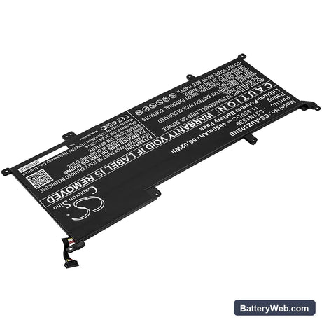 Asus Zenbook UX305UA Replacement Battery, 11.55V, 4850mAh, Li-Polymer 2