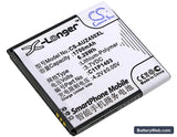 Asus ZenFone 4.5 Replacement Battery, 3.7V, 1700mAh, Li-Polymer 1
