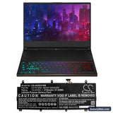Asus Zephyrus S GX531GV Replacement Battery, 15.44V, 3750mAh, Li-Polymer 5