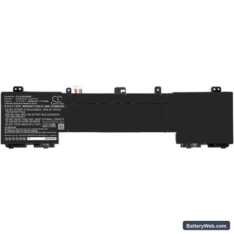 Asus Zenbook Pro UX550VD-BN082R Replacement Battery, 15.4V, 4650mAh, Li-Polymer 3