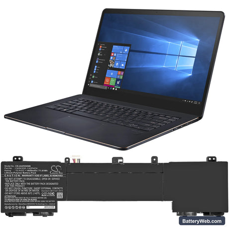 Asus Zenbook Pro UX550VD-BN082R Replacement Battery, 15.4V, 4650mAh, Li-Polymer 5