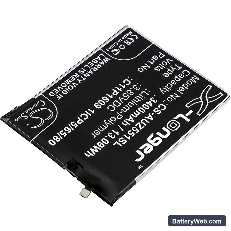 Asus Zenfone 3 Max 5.5 Replacement Battery, 3.85V, 3400mAh, Li-Polymer 2