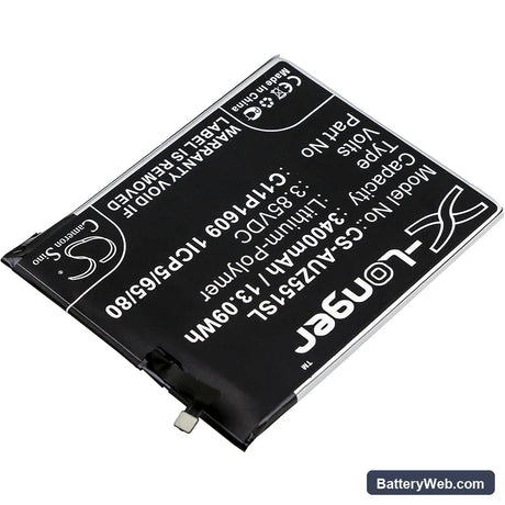Asus Zenfone 3 Max 5.5 Replacement Battery, 3.85V, 3400mAh, Li-Polymer 2