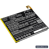 Asus Zenpad Z8 Replacement Battery, 3.85V, 4550mAh, Li-Polymer 1