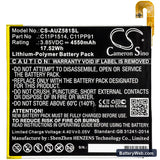 Asus Zenpad Z8 Replacement Battery, 3.85V, 4550mAh, Li-Polymer 3