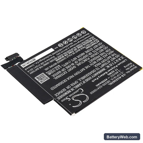 Asus Zenpad Z8S Replacement Battery, 3.85V, 4550mAh, Li-Polymer 2