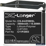 Asus ZenFone 8 Replacement Battery, 3.87V, 3900mAh, Li-Polymer 3