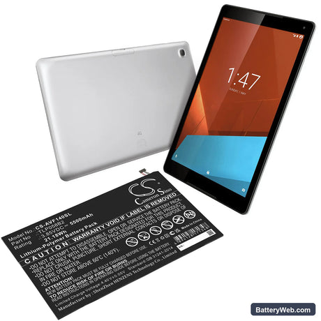 Vodafone Tab Prime 7 Replacement Battery, 3.85V, 5500mAh, Li-Polymer 5