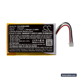 Alecto DVM-64 Replacement Battery, 3.7V, 700mAh, Li-Polymer 3