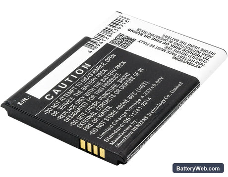 Archos 45 Neon Replacement Battery, 3.8V, 3100mAh, Li-ion 3
