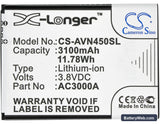 Archos 45 Neon Replacement Battery, 3.8V, 3100mAh, Li-ion 5