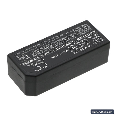 Accuvein AV400 Replacement Battery, 3.7V, 3100mAh, Li-ion 2