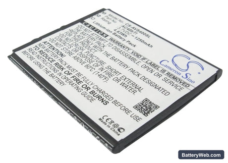Archos 40b Titanium Replacement Battery, 3.7V, 1250mAh, Li-ion 1