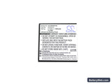Highscreen Zera S Replacement Battery, 3.7V, 1450mAh, Li-ion 5
