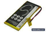 Archos 43 Vision Replacement Battery, 3.7V, 1600mAh, Li-Polymer 3
