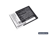 Archos 50c Oxygen Replacement Battery, 3.7V, 2000mAh, Li-Polymer 3