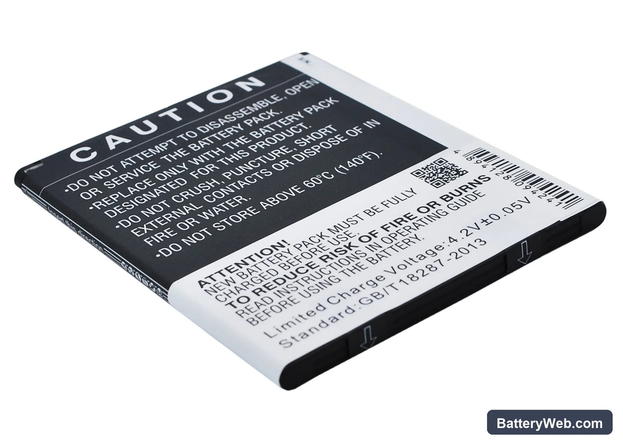 Archos 53 Platinum Replacement Battery, 3.7V, 2800mAh, Li-Polymer 4