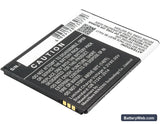 Archos 50c Platinum Replacement Battery, 3.7V, 2200mAh, Li-ion 3