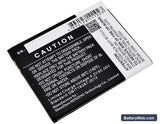Archos 50b Platinum Replacement Battery, 3.7V, 1900mAh, Li-ion 4