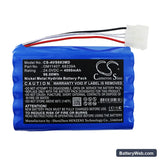 Viasys Healthcare 6068 Replacement Battery, 24V, 4000mAh, Ni-MH 3