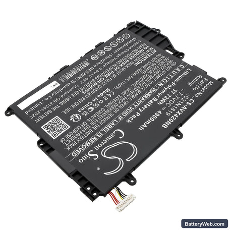Asus A420UA Replacement Battery, 7.7V, 4900mAh, Li-Polymer 2