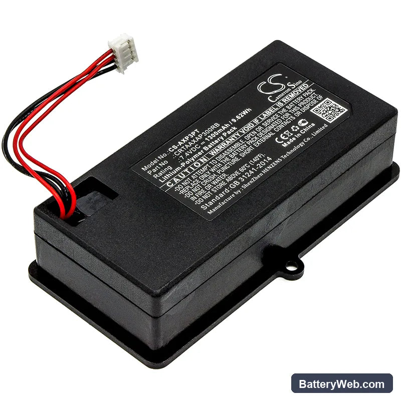 AAXA P300 Pico Projector Replacement Battery, 7.4V, 1300mAh, Li-Polymer 1