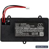 AAXA P300 Pico Projector Replacement Battery, 7.4V, 1300mAh, Li-Polymer 3