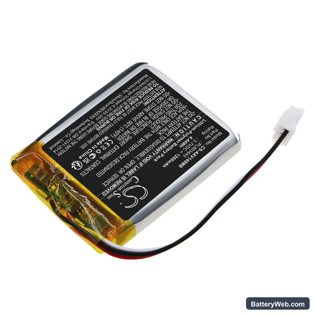 Axvue Video Monitor 140 Replacement Battery, 3.7V, 1200mAh, Li-Polymer 2