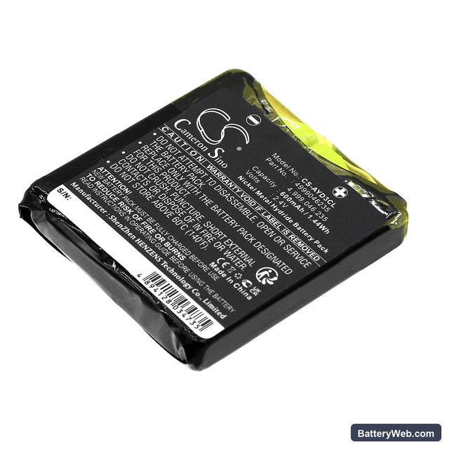Nortel C4065R Replacement Battery, 2.4V, 600mAh, Ni-MH 1