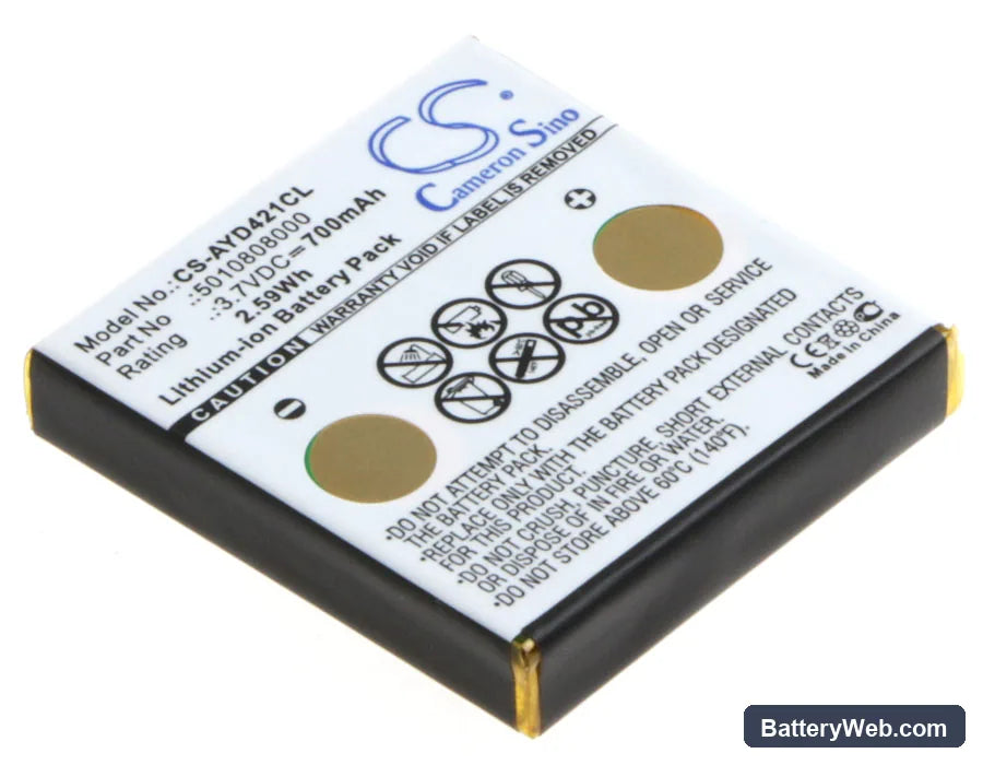Avaya FC4 Replacement Battery, 3.7V, 700mAh, Li-ion 1