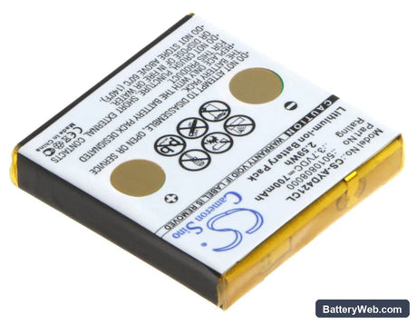 Avaya FC4 Replacement Battery, 3.7V, 700mAh, Li-ion 2