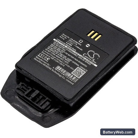 DeTeWe DT413 Replacement Battery, 3.7V, 1100mAh, Li-ion 1