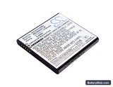 Ascom Myco Replacement Battery, 3.7V, 1750mAh, Li-ion 1