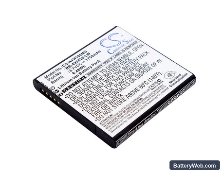 Ascom Myco Replacement Battery, 3.7V, 1750mAh, Li-ion 1
