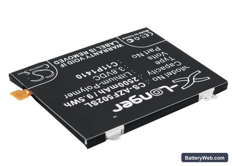 Asus ZenFone 5 A502CG Replacement Battery, 3.8V, 2500mAh, Li-Polymer 3