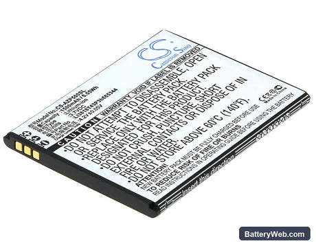 ZTE Blade GF3 Replacement Battery, 3.7V, 1500mAh, Li-ion 1