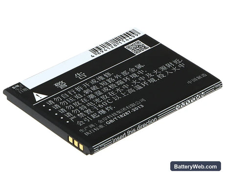 ZTE Blade GF3 Replacement Battery, 3.7V, 1500mAh, Li-ion 4