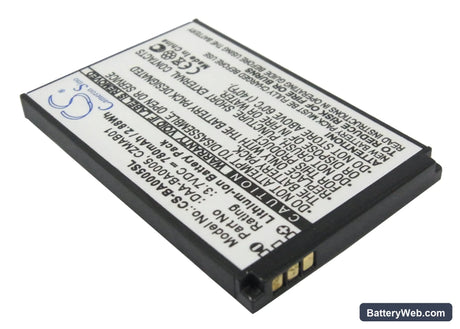 Creative Zen Micro Replacement Battery, 3.7V, 780mAh, Li-ion 2